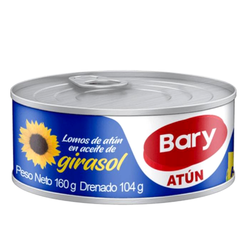 [055570] Lomos de Atún Aceite Bary 160Gr