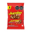 Chocolatina Jumbo Maní 6 Unidades 35Gr C/U