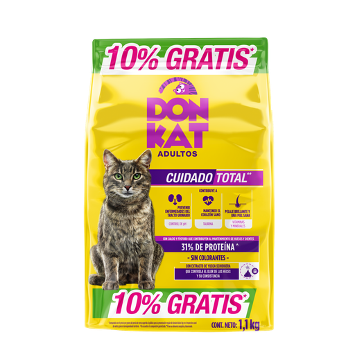 [055594] Donkat Adultos Cuidado Total 1100Gr Gratis 10Gr