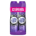 Desodorante Lady Speed Stick Carbón Spray 2 Unidades 91Gr
