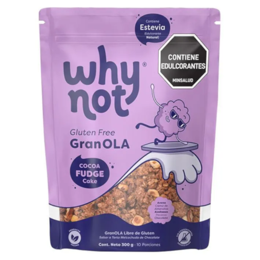 [055573] Granola Why Not Cocoa Fudge Cake 300Gr