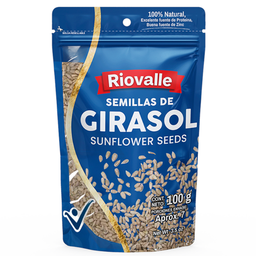 [055607] Semillas De Girasol Riovalle 100Gr