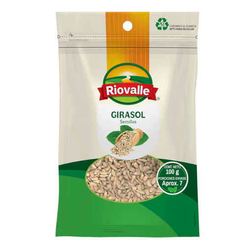 [055607] Semillas De Girasol Riovalle 100Gr