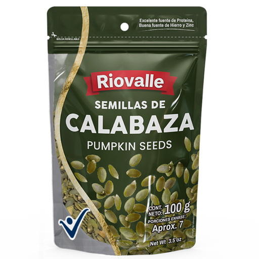 [055608] Semillas Calabaza Riovalle 100Gr