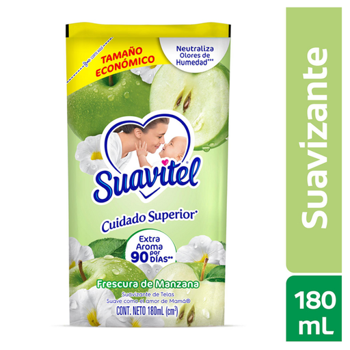 [055610] Suavitel Cuidado Superior  Frescura De Manzana Doypak 180Ml