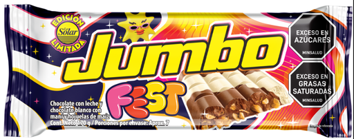 [055602] Chocolatina Jumbo Fest  170Gr Edición limitada