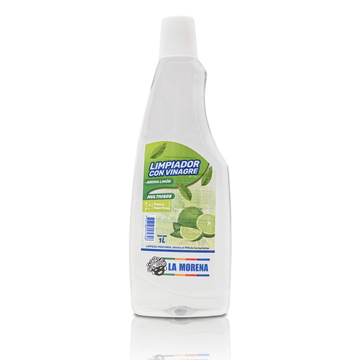 [055657] Limpiador Con Vinagre Multiusos La Morena Aroma Limón  1000Ml