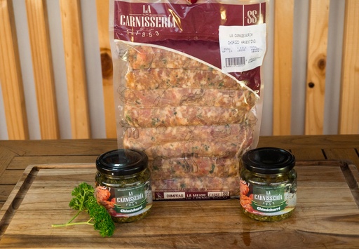 [801257] Chorizo Argentino La Carnisseria Al Vacio 8 Unidades