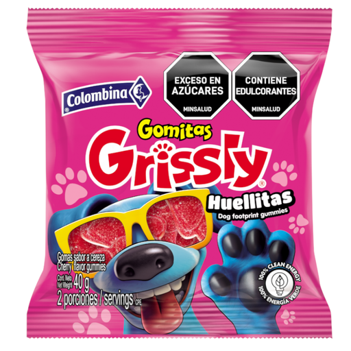 [055688] Gomas Grissly Huellitas 40Gr