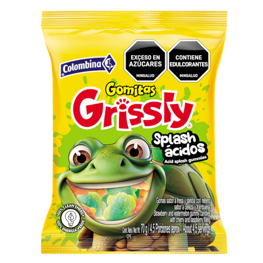 [055693] Gomas Grissly Splash Ácidos 70Gr