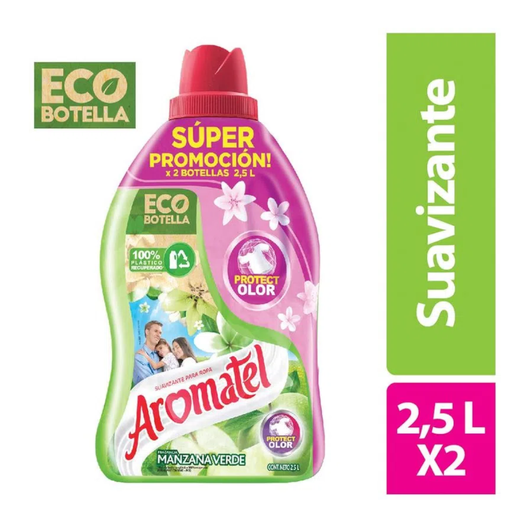 [044650] Aromatel Manzana Verde 2500Ml 2 Unidades