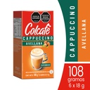 Colcafe Cappuccino Avellana Sobres 6 Unidades 108Gr