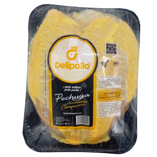 [055724] Pechuga Campesina Delipollo  (Bandeja - 1120Gr Aprox)
