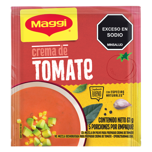 [055731] Crema Maggi Tomate Sobre 61Gr