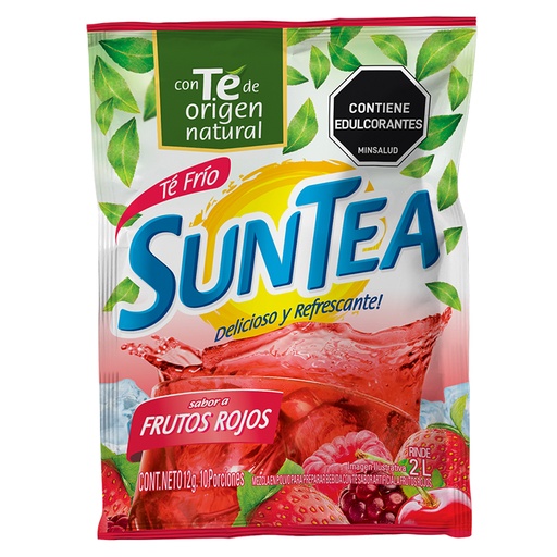 [055757] Té Polvo Suntea  Frutos Rojos 12Gr