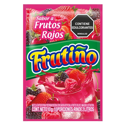 [055772] Frutiño Frutos Rojos 10Gr