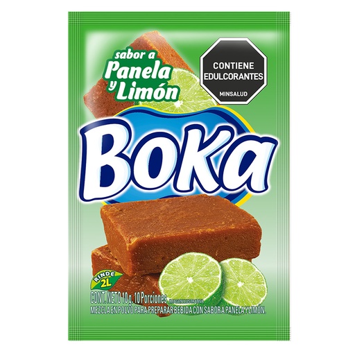 [055802] Boka  Sabor  Panela Limón 10Gr