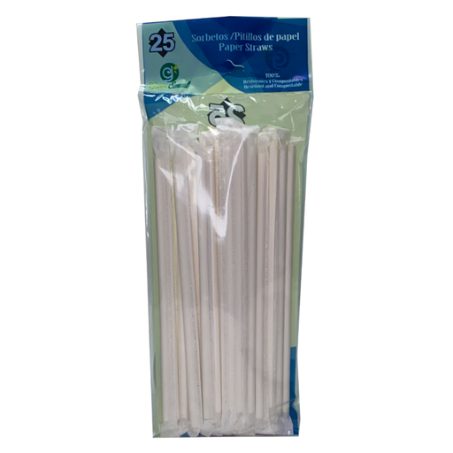 [055810] Pitillos De Papel Greensmart 25 Unidades