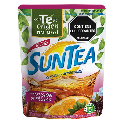 [055813] Té Polvo Suntea Fusión De Frutas 120Gr 4.5L