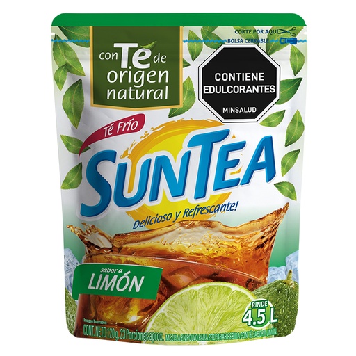 [055814] Té Polvo Suntea Limón 120Gr 4.5L