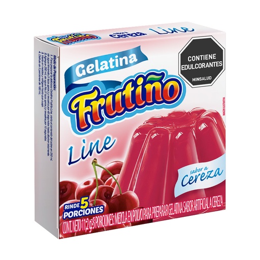 [055817] Gelatina Frutiño Line Cereza 11.2Gr