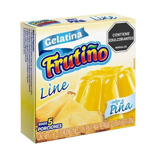 [055822] Gelatina Frutiño Line Piña 11.2Gr
