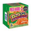 Gelatina Frutiño Mandarina Fresa Y  Frutos Rojos 3 Unidades 42Gr