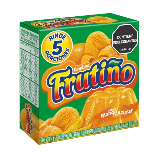 [055828] Gelatina Frutiño Mango de Azúcar 14Gr
