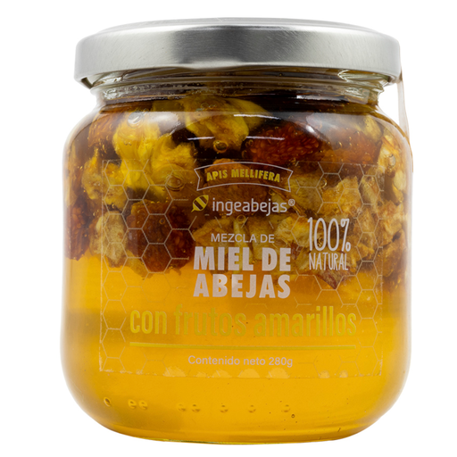 [055845] Miel de Abejas Ingeabejas Frutos Amarillos 280Gr