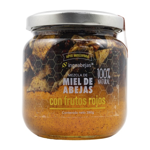 [055847] Miel de Abejas Ingeabejas Frutos Rojos 280Gr