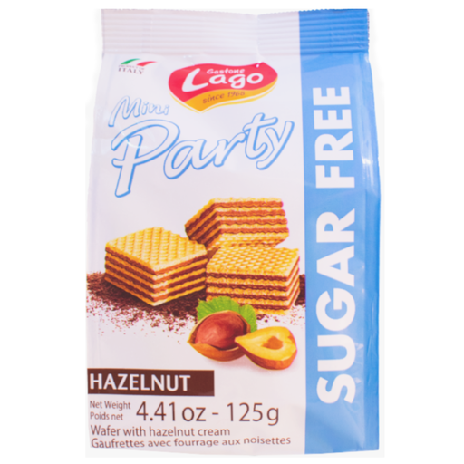 [055861] Galletas Mini Party Gastone Lago Con Crema De Avellanas 125Gr
