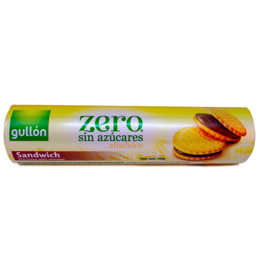 [055864] Galletas Sandwich Zero Sin Azúcar Gullón 250Gr