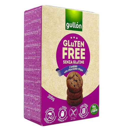 [055865] Galletas Chips Chocolate Sin Gluten Gullón 200Gr