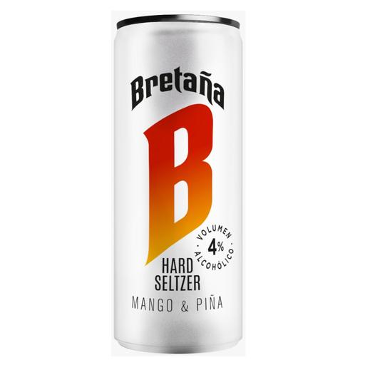 [055878] Bebida Alcohólica Bretaña Mango Y Piña Lata 269Ml