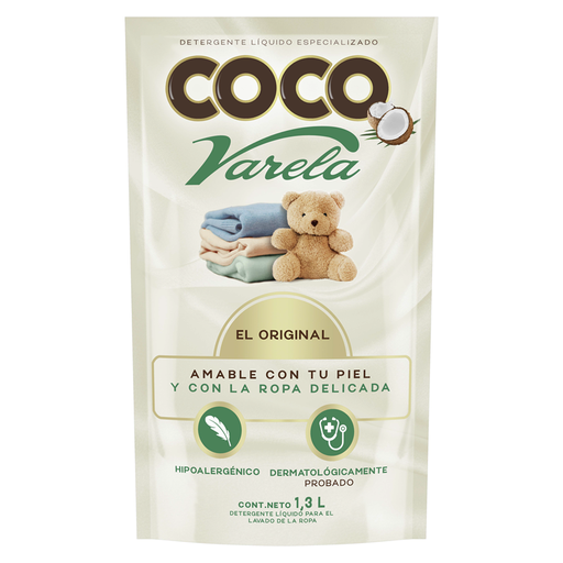 [055882] Detergente Liquido Coco Varela Doypak 1300Ml