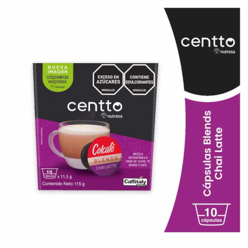 [055886] Café Colcafe Centto Chai Latte Cápsula 10 Unidades