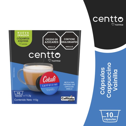 [055887] Café Colcafe Centto Vainilla Cápsula 10 Unidades