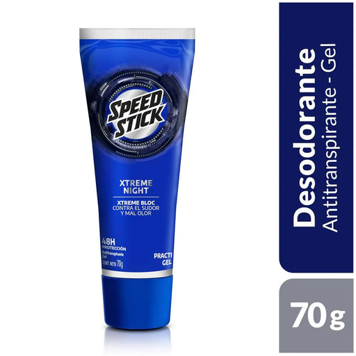 [055892] Desodorante Speed Stick Xtreme Night Practi Gel 70Gr