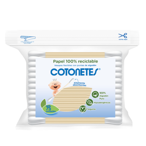 [055903] Copitos Johnson  Cotonetes 75 Unidades