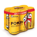 Cerveza Poker Lata 473ML 6 Unidades