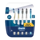 Cepillo Dental Oral B 7 Beneficios Suave 5 Unidades
