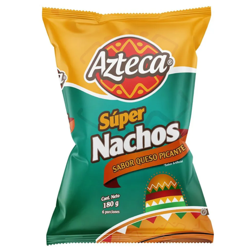 [055957] Super Nachos Azteca Picante 180Gr