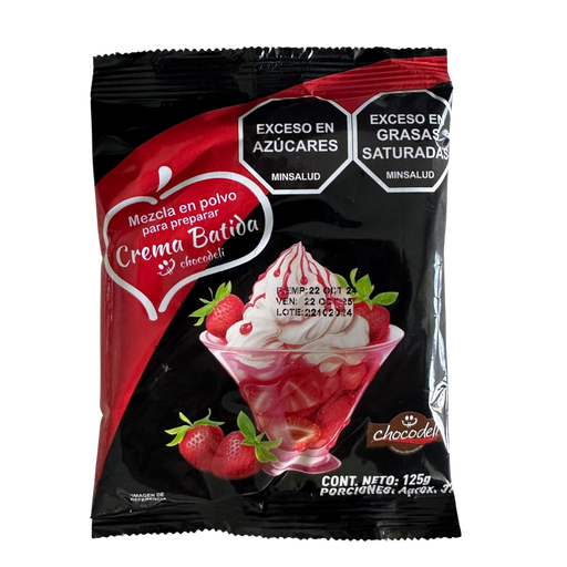 [055984] Crema Chantilly Chocodeli Bolsa 125Gr