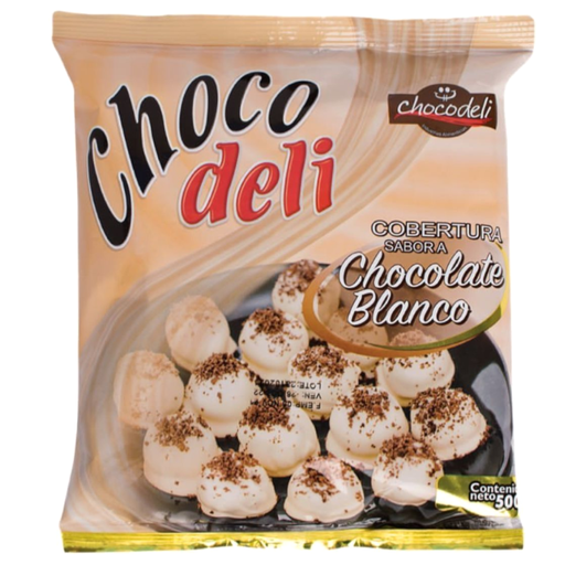 [055988] Cobertura Sabor Chocolate Blanco Chocodeli 500Gr