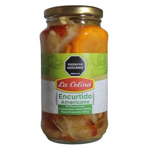 [055996] Encurtido Americano La Colina 600Gr