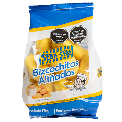 [056005] Bizcochitos Aliñados Seba Seba 170Gr