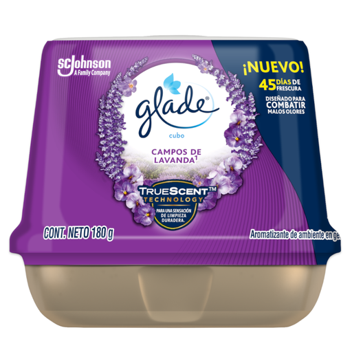 [056007] Ambientador Glade Gel Cubo Lavanda 180Gr