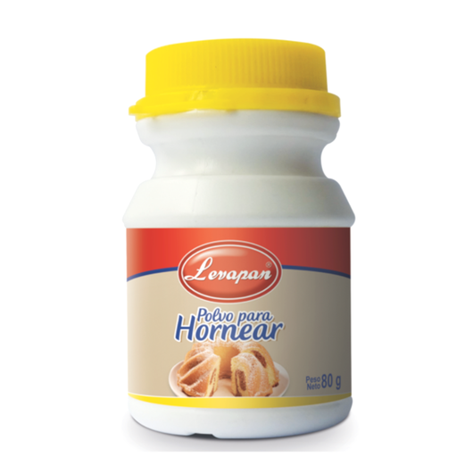 [040702] Polvo Para Hornear Levapan Tarro 80Gr