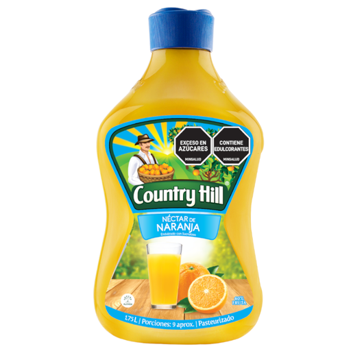 [056013] Nectar Country Hill Naranja Endulzado Con Sucralosa 1750Ml