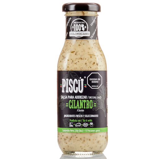 [056019] Salsa De Cilantro Piscú 230Gr